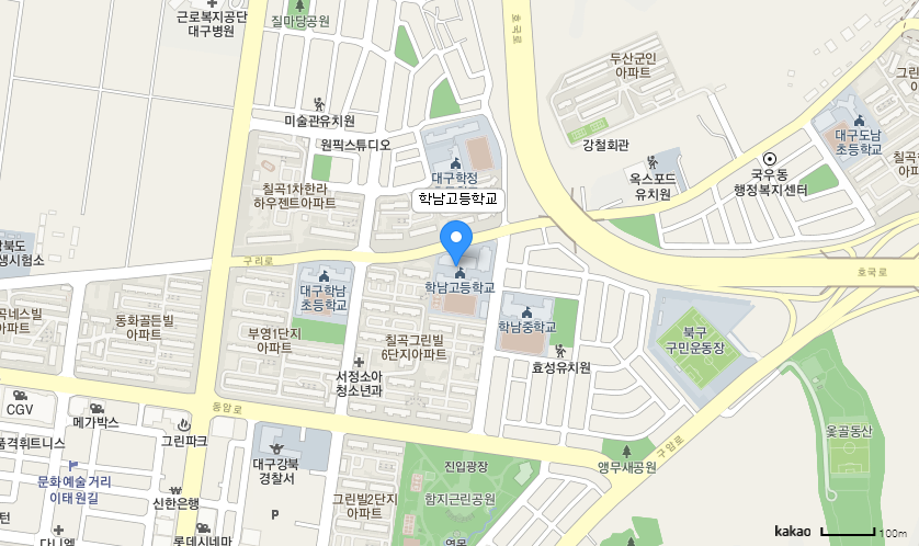 학교 찾아오시는 길 지도